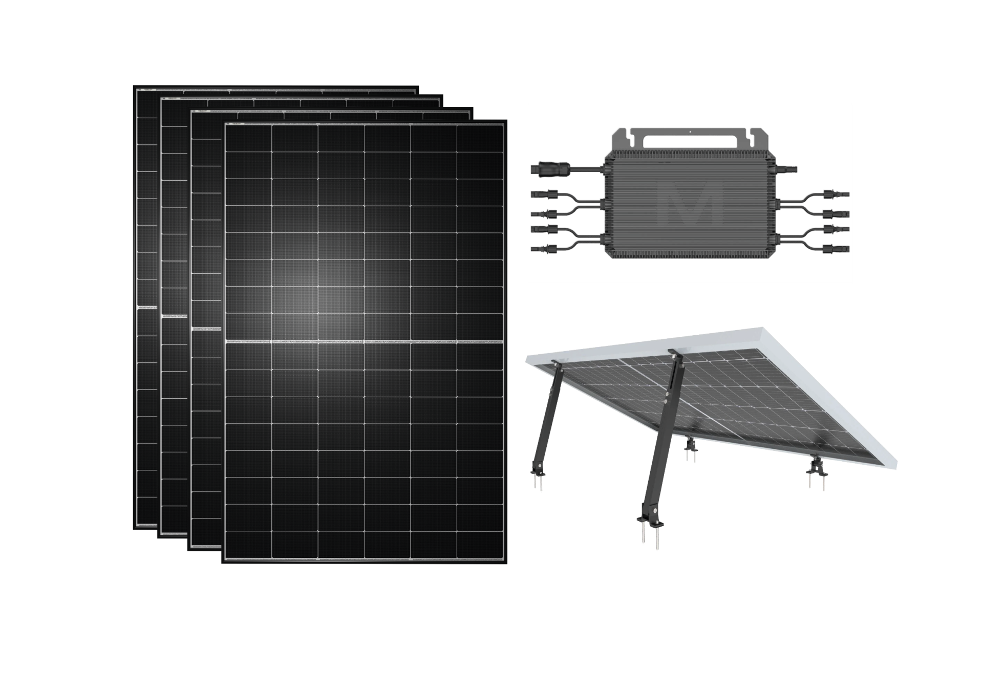 German-Mini-PV 2000+ Flachdach